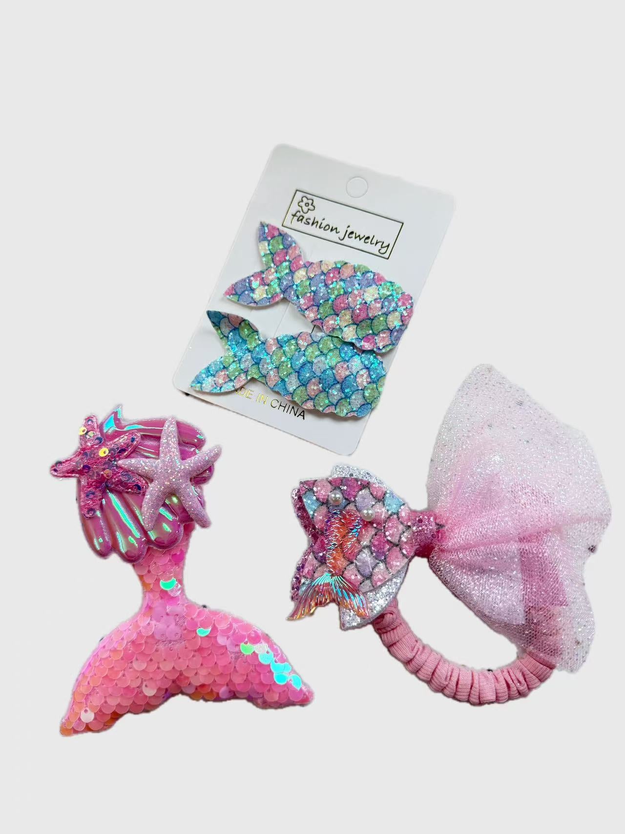 Mermaid Hair Accessories Pack